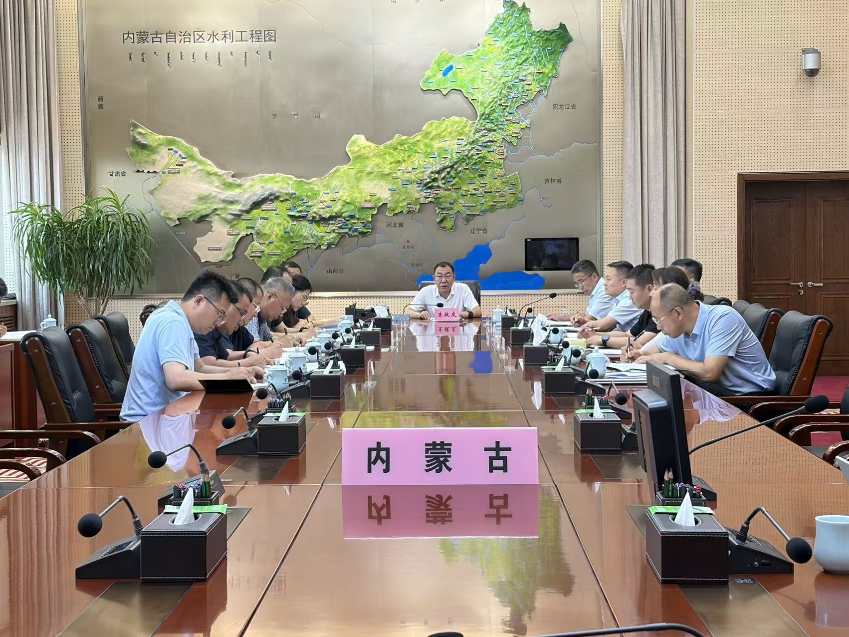 内蒙古自治区水利厅召开抗旱视频会商会